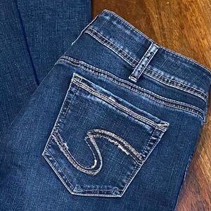 NWOT Women’s Silver Bootcut Jeans